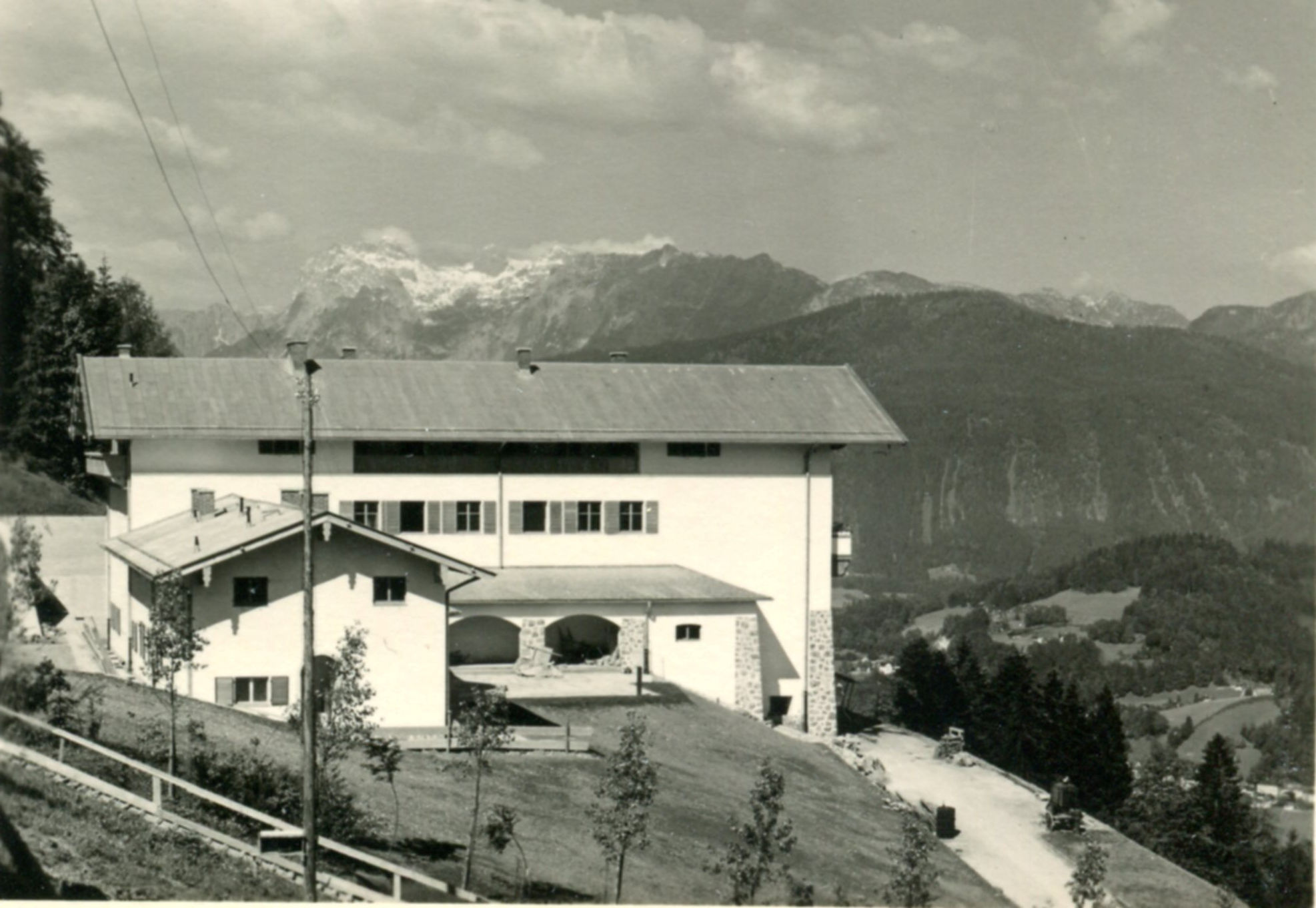 Historisches Foto Berghof Obersalzberg